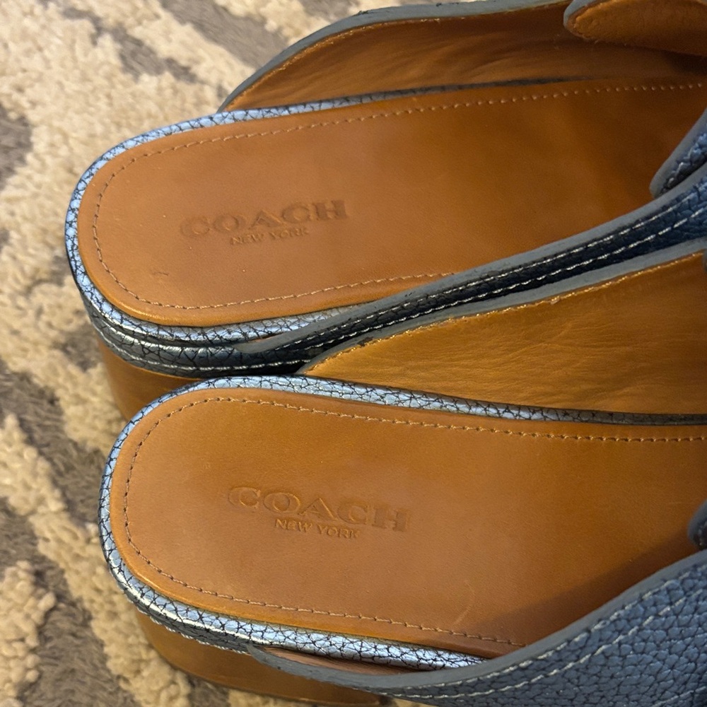 Coach metallic platform mule - Picture 5 of 5
